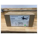 HAMPTON BAY Campbell 52 in. LED Indoor Mediterranean Bronze Ceiling Fan with Light Kit and Remote Control