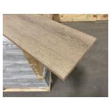 Lot of 40 Cases of- Trinity Mocha 7x48 100% Waterproof Laminate Flooring with pre-attached underlayment (17.96 sf per case)