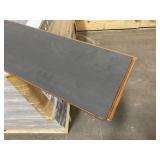 Lot of 40 Cases of- Trinity Mocha 7x48 100% Waterproof Laminate Flooring with pre-attached underlayment (17.96 sf per case)