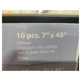 GALVESTON COLLECTION Lot of 55 Cases of- 100% Waterproof Vinyl Flooring in Sussex (23.63 Sq. ft./case) (Total of 1,299.65 Sq. ft.)