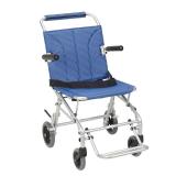 DRIVE MEDICAL Super Light, Folding Transport Chair with Carry Bag and Flip-Back Arms