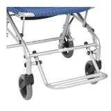 DRIVE MEDICAL Super Light, Folding Transport Chair with Carry Bag and Flip-Back Arms