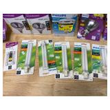 Lot of Various Light Bulbs from FEIT ELECTRIC and PHILIPS