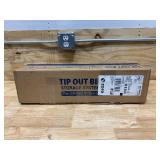 QUANTUM STORAGE SYSTEMS Tip Out Bin, Number of Drawers or Bins 5, Outside Height 6 1/2 in, Outside Length 5 1/4 in