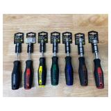 PRO-GRADE Lot of 7 Nut Drivers