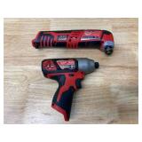 MILWAUKEE 12V 1/4" Hex Impact Driver and MILWAUKEE Mult-Tool (Tools Only)