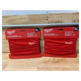 MILWAUKEE Lot of 2-  Red Multi-Functional Neck Gaiters