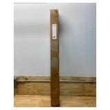 IVILON Drapery Treatment Window Curtain Rod 1" Rod with End Cap 120-240" Black