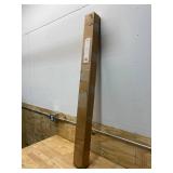 IVILON Drapery Treatment Window Curtain Rod 1" Rod with End Cap 120-240" Black