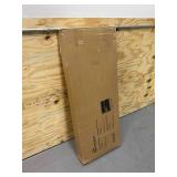 SAUDER Twin Pogo Bookcase/Footboard Soft White Finish