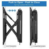 MOUNT-IT! Pop-up Video Wall Mount, Menu Board Bracket for 32-70 "TV, Up to VESA 600 x 400, Commercial Grade 110 Pound Capacity