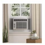 AMAZON BASICS Window-Mounted Air Conditioner with Remote - Cools 300 Square Feet, 8000 BTU, AC Unit