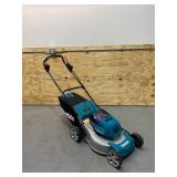 MAKITA 18 in. 18-Volt X2 (36-Volt) LXT Lithium-Ion Cordless Steel Deck Walk Behind Push Lawn Mower, Tool Only
