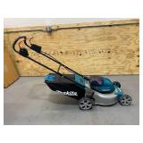 MAKITA 18 in. 18-Volt X2 (36-Volt) LXT Lithium-Ion Cordless Steel Deck Walk Behind Push Lawn Mower, Tool Only