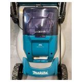 MAKITA 18 in. 18-Volt X2 (36-Volt) LXT Lithium-Ion Cordless Steel Deck Walk Behind Push Lawn Mower, Tool Only