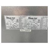 MAGIC CHEF 4.4 cu. ft. Mini Fridge in Stainless Look