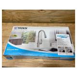 MOEN Essie Touchless 1-Handle Pull-Down Sprayer Kitchen Faucet with MotionSense Wave and Power Clean in Spot Resist Stainless