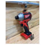 MILWAUKEE M18 18-Volt Lithium-Ion Brushless Cordless 1/4 in. Impact Driver (Tool Only)