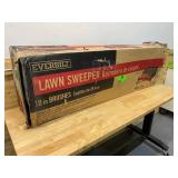 EVERBILT 48 in. 15 cu. ft. Lawn Sweeper