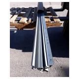 Lot of (12) 1/2" Sheetrock J-Channels and (6) Sheetrock Corners - All 8