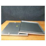 Lot of (2) Galvanized Air Duct Access Panels 24" x 24"