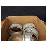 Lot of (7) 8" Spiral Duct Couplers