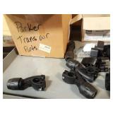 NEW Parker Transair Connectors and Pipe - Aluminum 7/8" ID Pipes