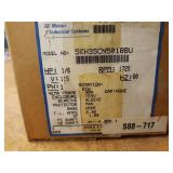 *NEW* GE Electric Motor - 1/6 HP - 1 Phase