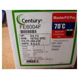 *NEW* Century Electric Motor - 3/4 to 1/3 HP - 1 Phase