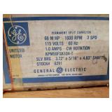 *NEW* GE Electric Motor - 1/66 HP - 1 Phase