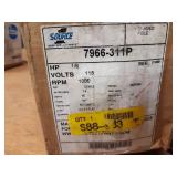 *NEW* AO Smith Electric Motor - 1/6 HP - 1 Phase