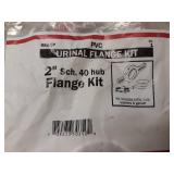 Lot of (14) Sioux Chief 2" Sch40 Urinal Flange Kits