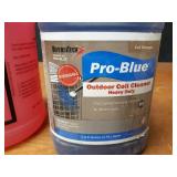 1 Gallon Pro-Blue Outdoor Condenser Coil Cleaner & 1 Gallon Rectorseek Leak Locator
