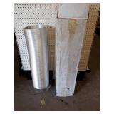 9" x 34" Aluminum Flexible Duct