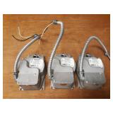 (3) Honeywell Two Position Actuators