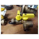 Large Lot of Brass Valves - Webstone, Bell & Gossett and More