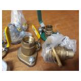 Large Lot of Brass Valves - Webstone, Bell & Gossett and More