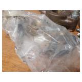 Large Lot of Brass Threaded Pipe Flanges - 2" NPT, 1-1/2" NPT, 1" NPT & 3/4" NPT