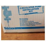 (2) Webstone "Isolator" Circulating Pump Installation Kits 1-1/4"