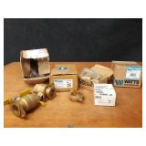 Lot of Brass Isolation Valves and More