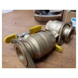 Lot of Brass Isolation Valves and More