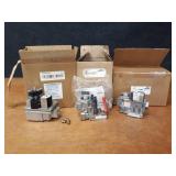 Lot of (3) Gas Valves - 12L5701, Honeywell 101532-01, Honeywell VR9205R2363