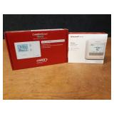 Lot of (2) Programmable Thermostats - Honeywell TH4110U2005 & Lennox ComfortSense C0STAT05FF1L