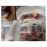 Large Lot of 45+ Conex MaxiPRO Copper Refrigeration Fittings