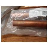 Lot of (5) Beacon Medical Gas 1-1/4" Brass / Copper Shut Off Valves