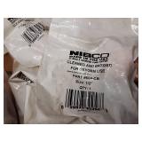 Lot of (2) Beacon Medical Gas 1/2" Brass / Copper Shut Off Valves, "Oxygen Service" Copper Fittings and More