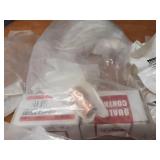 Lot of (2) Beacon Medical Gas 1/2" Brass / Copper Shut Off Valves, "Oxygen Service" Copper Fittings and More