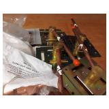 Lot of (2) Beacon Medical Gas 1/2" Brass / Copper Shut Off Valves, "Oxygen Service" Copper Fittings and More