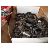 Lot of Assorted Pipe Clamps - 1/2" up to 1-1/2"