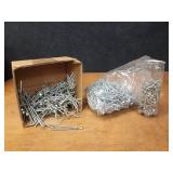 Lot of 10-24 x 3.5" Machine Screws and Jug of 1/4" Machine Screws